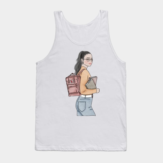 School girl (3) Tank Top by piscoletters